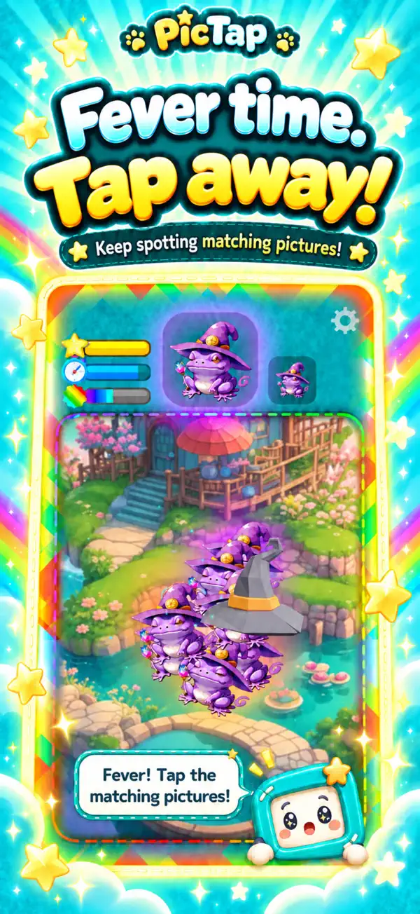Keep tapping matches during Fever Time