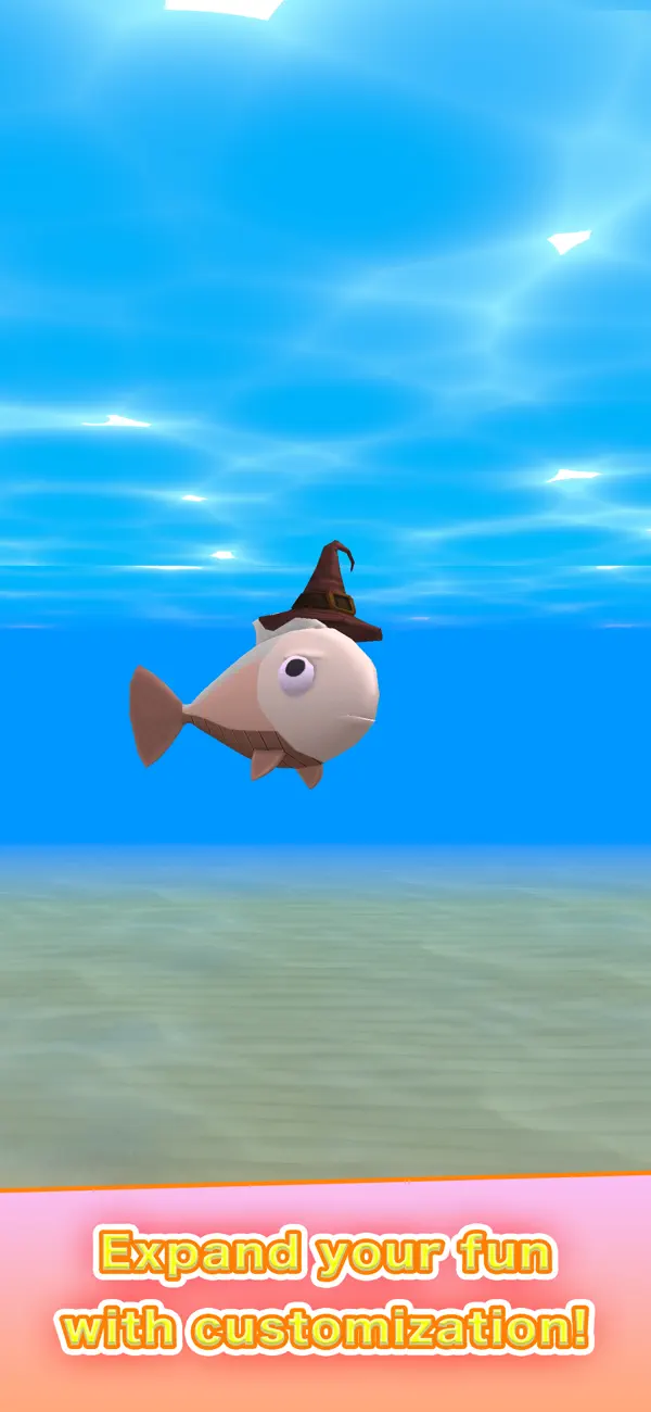 Character selection featuring different fish