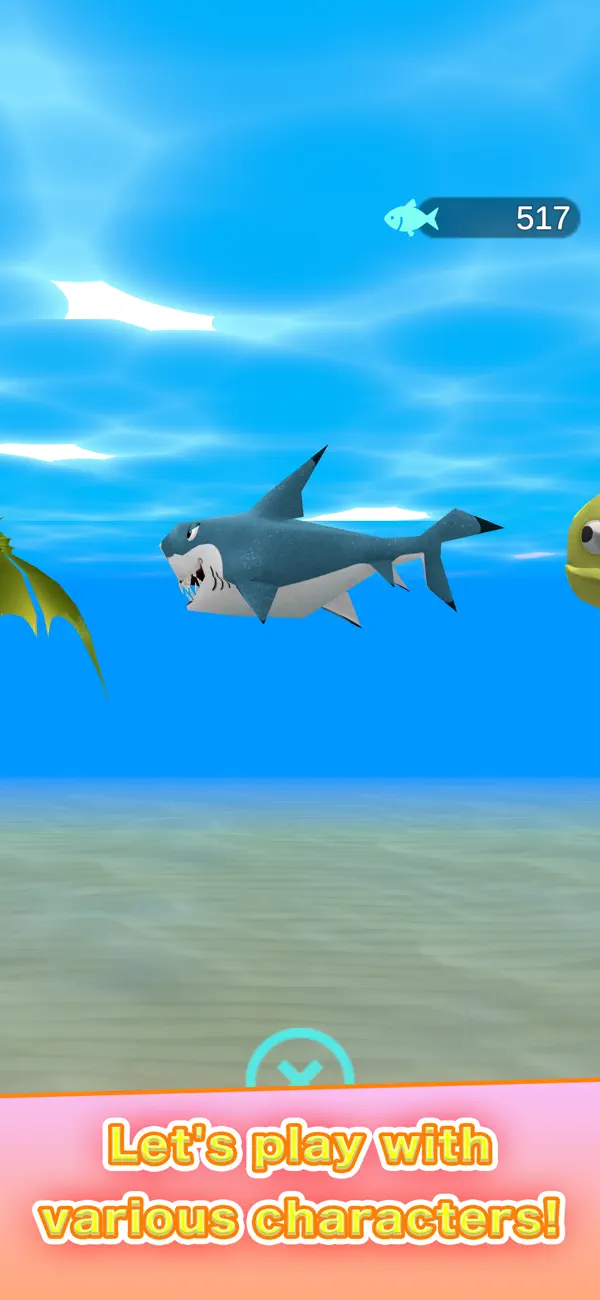Fish customization with a wizard hat